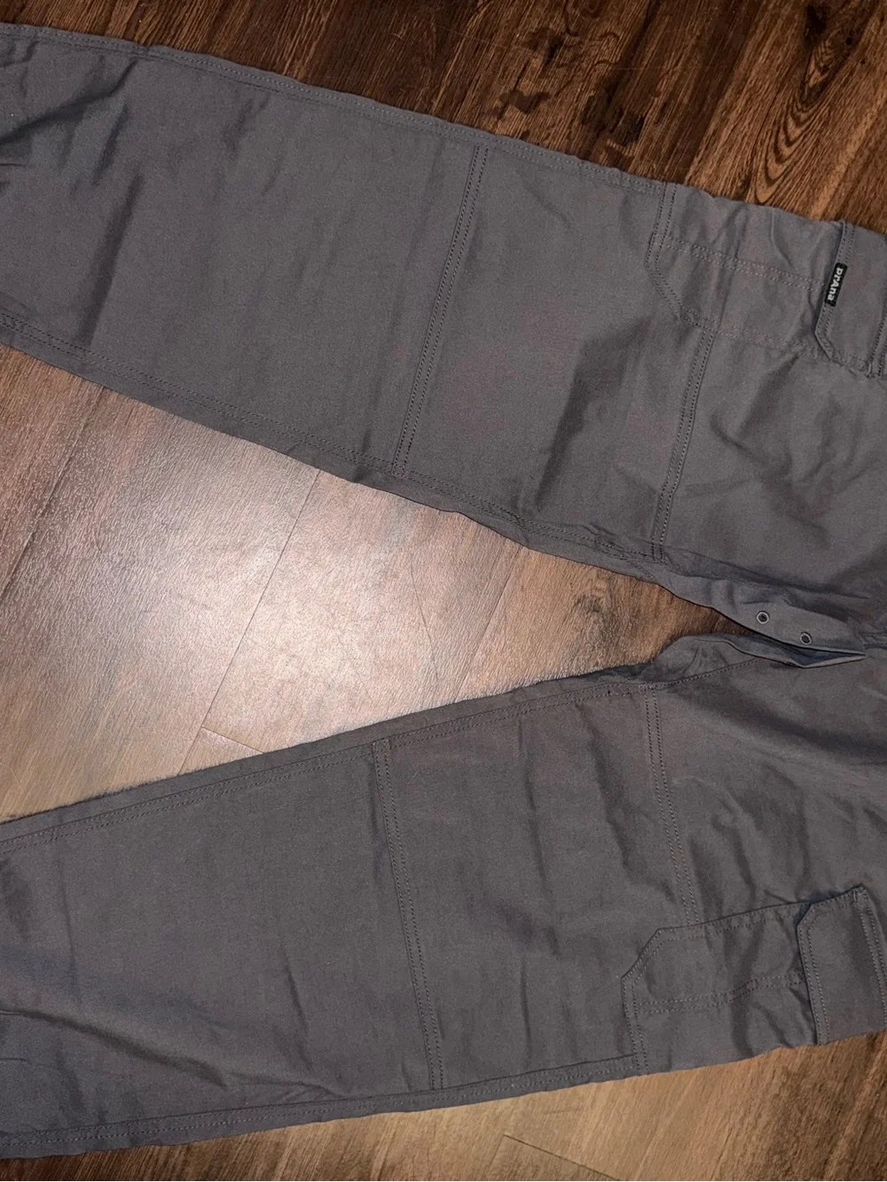 NWT prAna Zogger Pant Men’s 36x30 Stretch Zion Cargo Jogger Gray Hiking